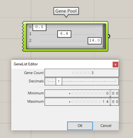 Setting up a Gene Pool